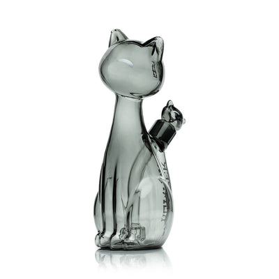 Alleycat Smoked Glass Water Pipe
