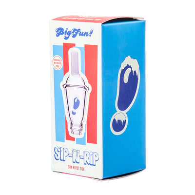 Sip N Rip Pivot Top Slushie Style Glass Attachment