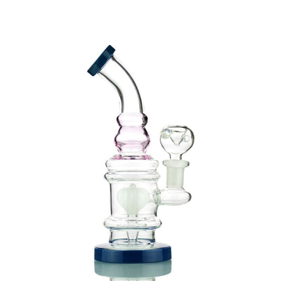 7 Bong With Dome Shower And 14mm Male Bowl On sale