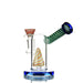 7 Water Pipe With Side Car And Reversal Glass Art 14mm Male