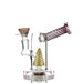 7 Water Pipe With Side Car And Reversal Glass Art 14mm Male