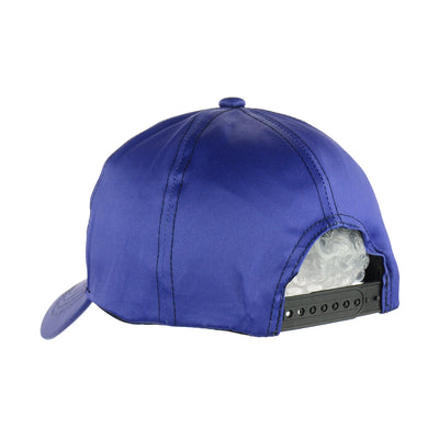 Cosmic Smoke Design Navy Blue Snapback Hat