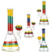 8 Beaker Rasta Color With 14mm Male Bowl On sale