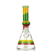 High-quality Craftsmanship Rasta Beaker With Vibrant Design For a Smooth Smoke Session