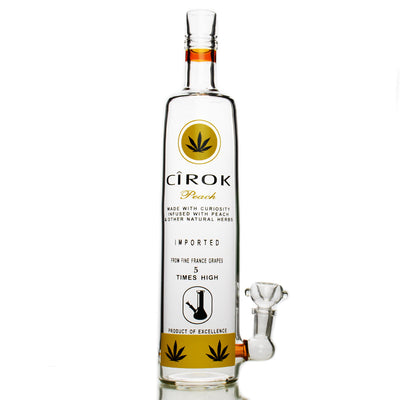 Premium 12-inch Bottle Water Pipe with Bowl & Banger