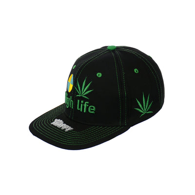 Premium Embroidered High Life Snapback Hat