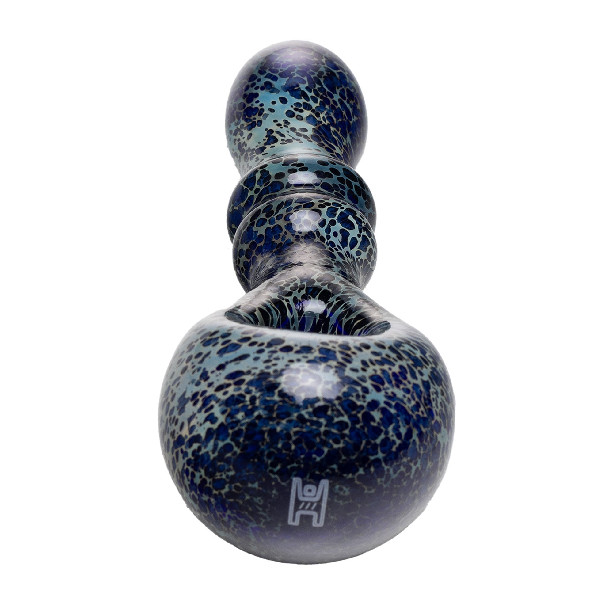 Premium Borosilicate Double Ring Spoon Pipe
