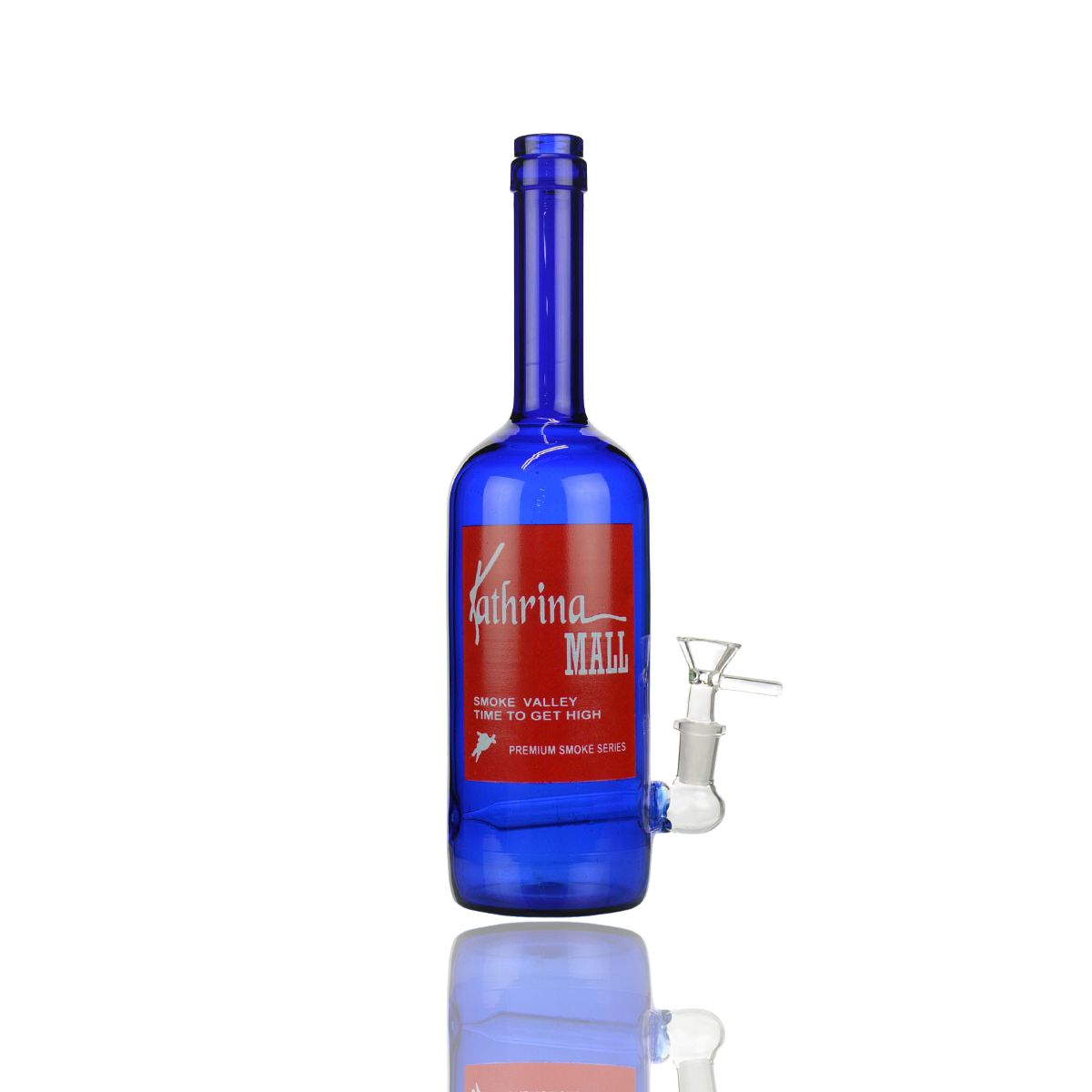 Kathrina Wine Bottle Water Pipe for Herbal Use