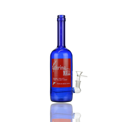 Kathrina Wine Bottle Water Pipe for Herbal Use