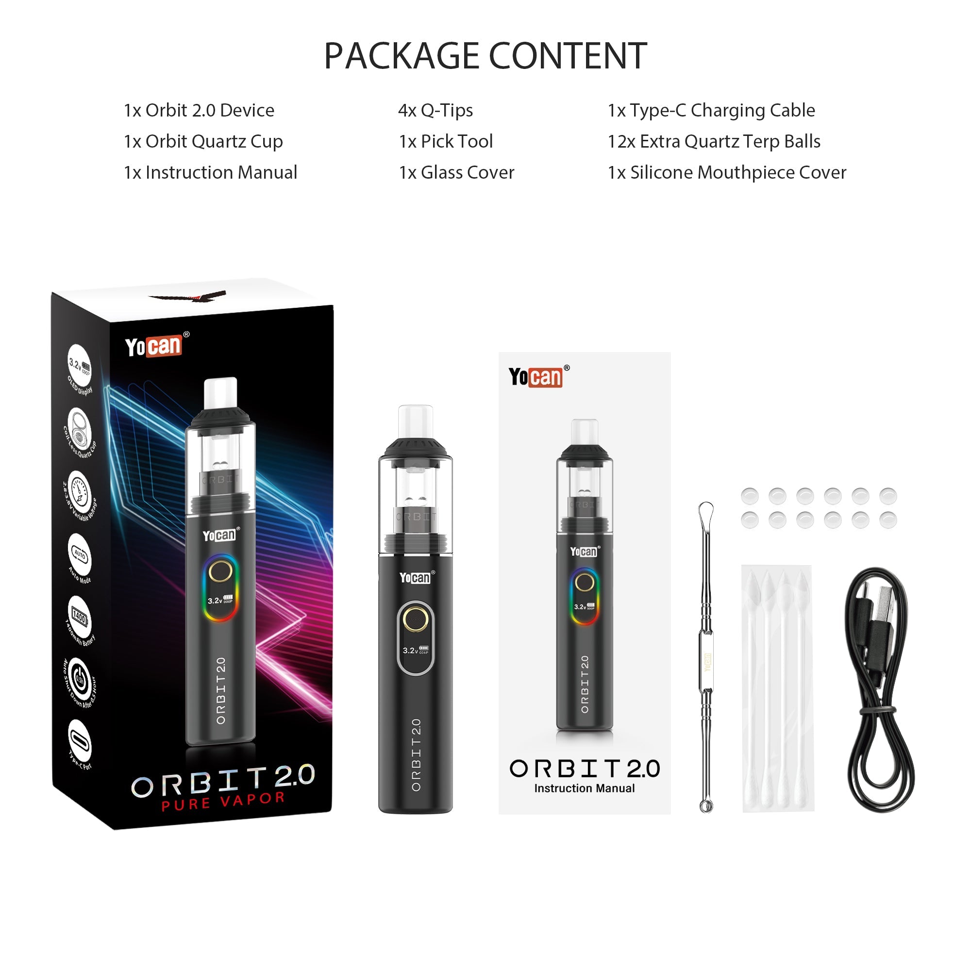 Yocan Orbit 2.0 Concentrate Vaporizer