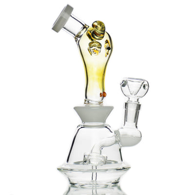 Artisan Bull Head Fume Glass Water Pipe