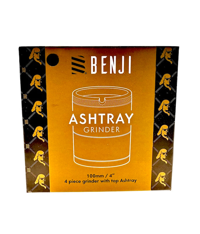 Benji XL 4-Inch Herb Grinder and Ashtray