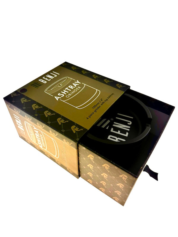 Benji XL 4-Inch Herb Grinder and Ashtray