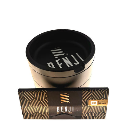 Benji XL 4-Inch Herb Grinder and Ashtray