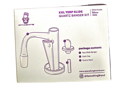 XXL Terp Slide Quartz Banger Kit - White Purple
