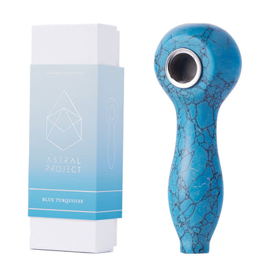 Natural Gemstone Spoon Pipes for Herbal Use