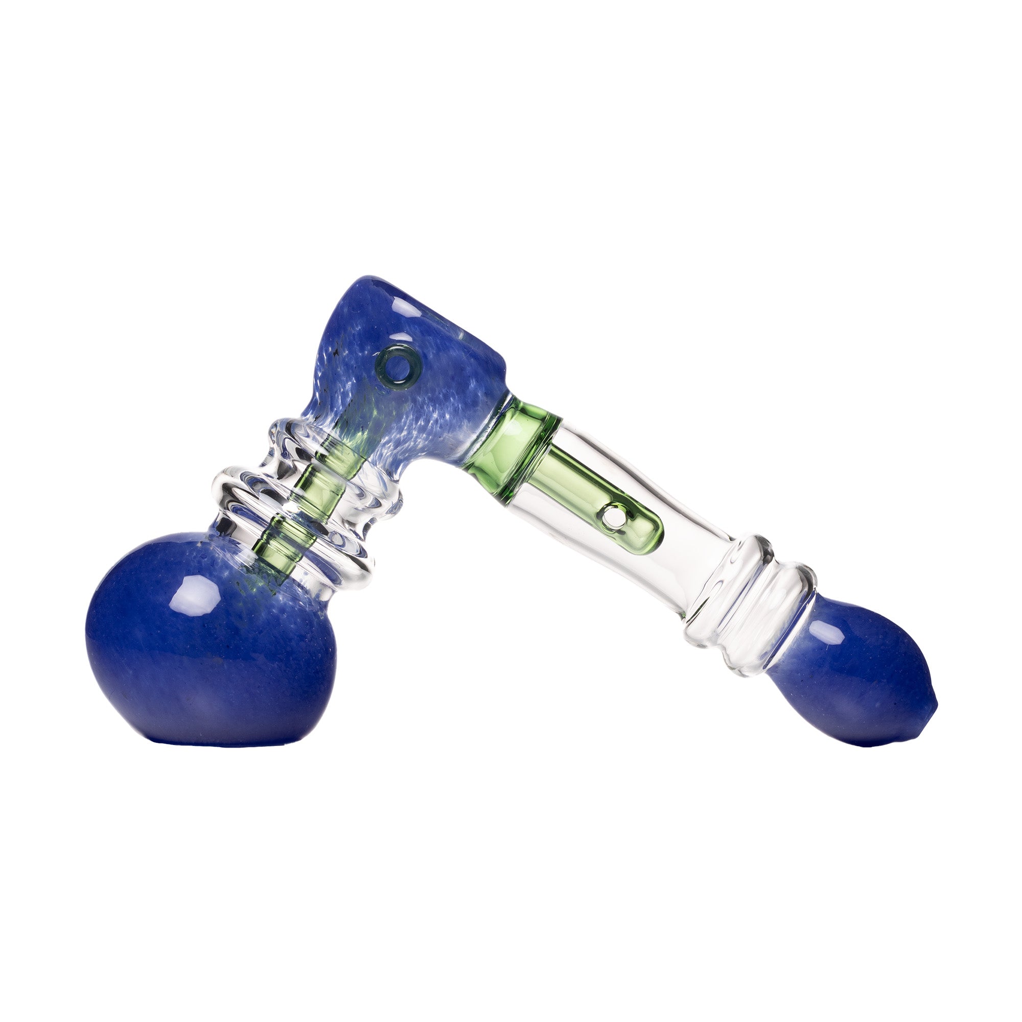 Artisan Frit Hammer Bubbler Pipe