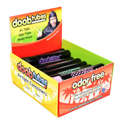Premium Black Travel Tubes - 25 Piece Display
