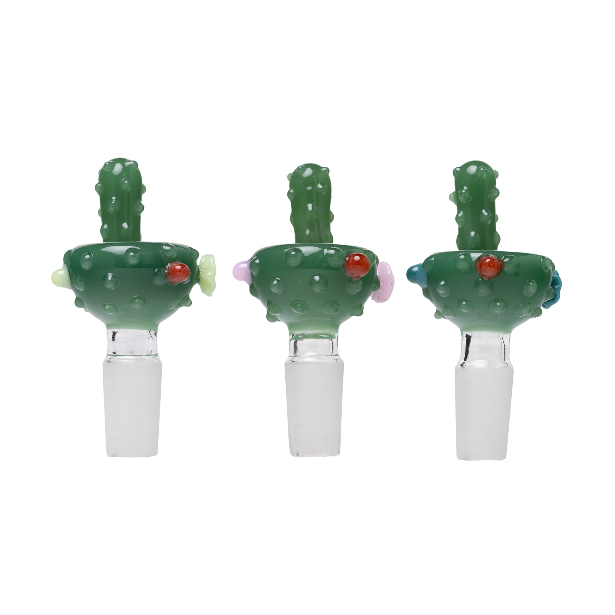 Playful Glass Bowls for 14mm Water Pipes