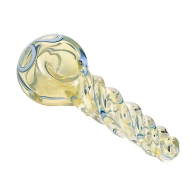 Model B Twisted Borosilicate Glass Hand Pipe