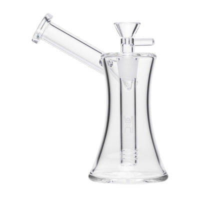 Elegant 6-Inch Hourglass Sidecar Bubbler