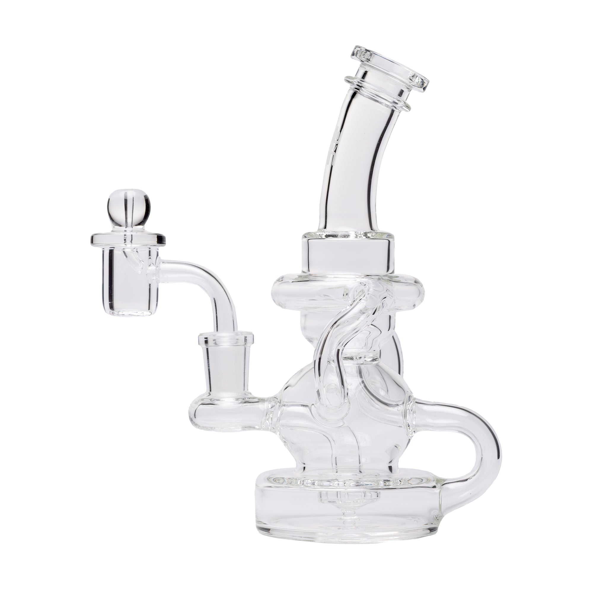 Stubby Klein Glass Recycler Rig