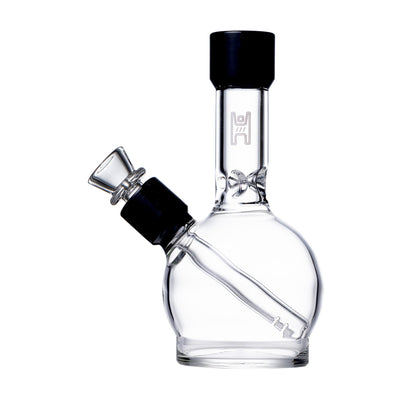 Compact 6-Inch Borosilicate Ball Water Pipe