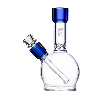 Compact 6-Inch Borosilicate Ball Water Pipe