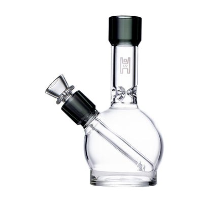 Compact 6-Inch Borosilicate Ball Water Pipe