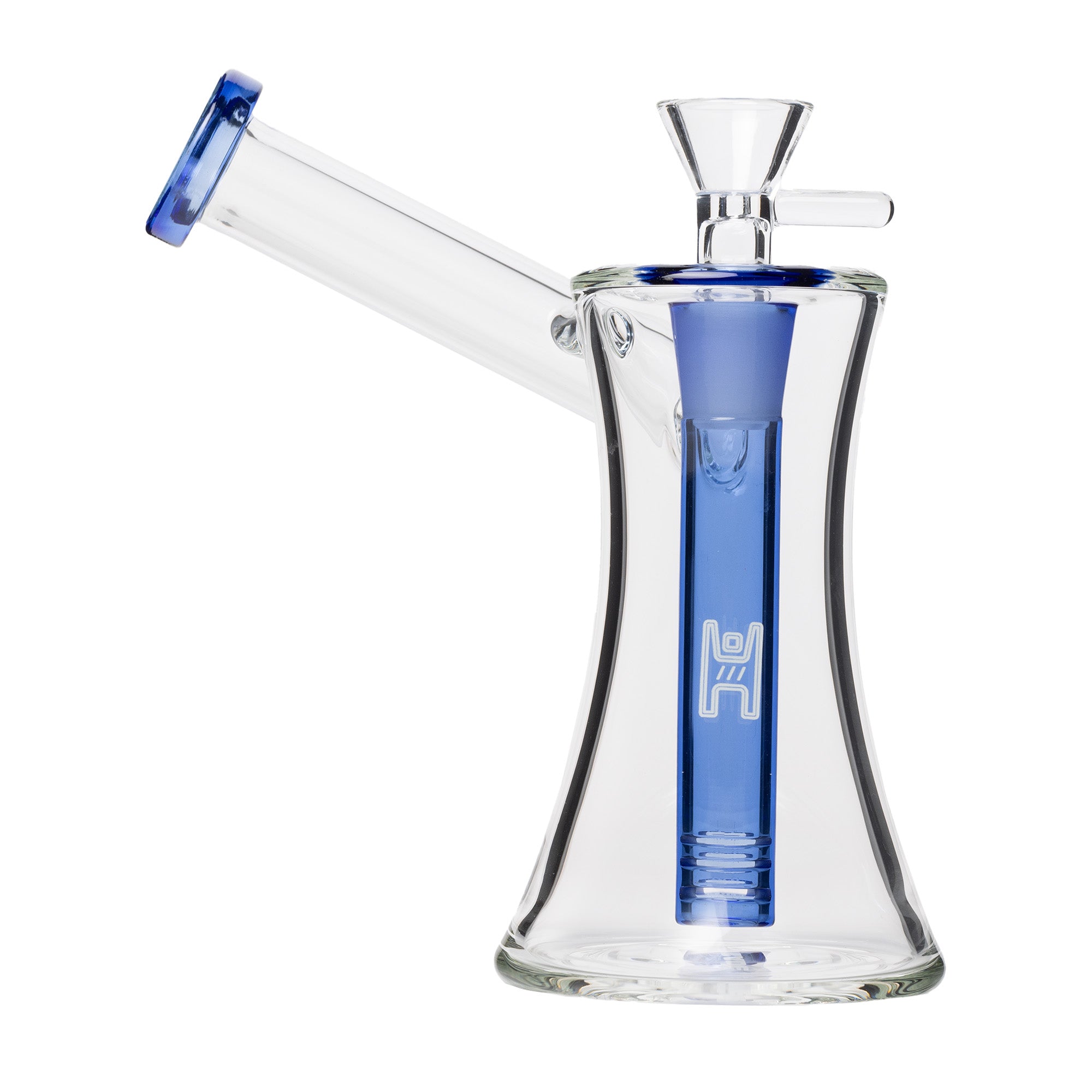 Elegant 6-Inch Hourglass Sidecar Bubbler