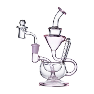 Compact 8-Inch Glass Recycler Rig