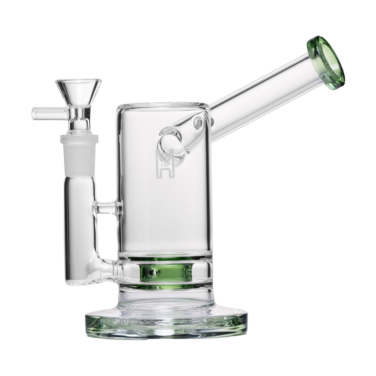 Premium 6-Inch Sidecar Glass Bubbler
