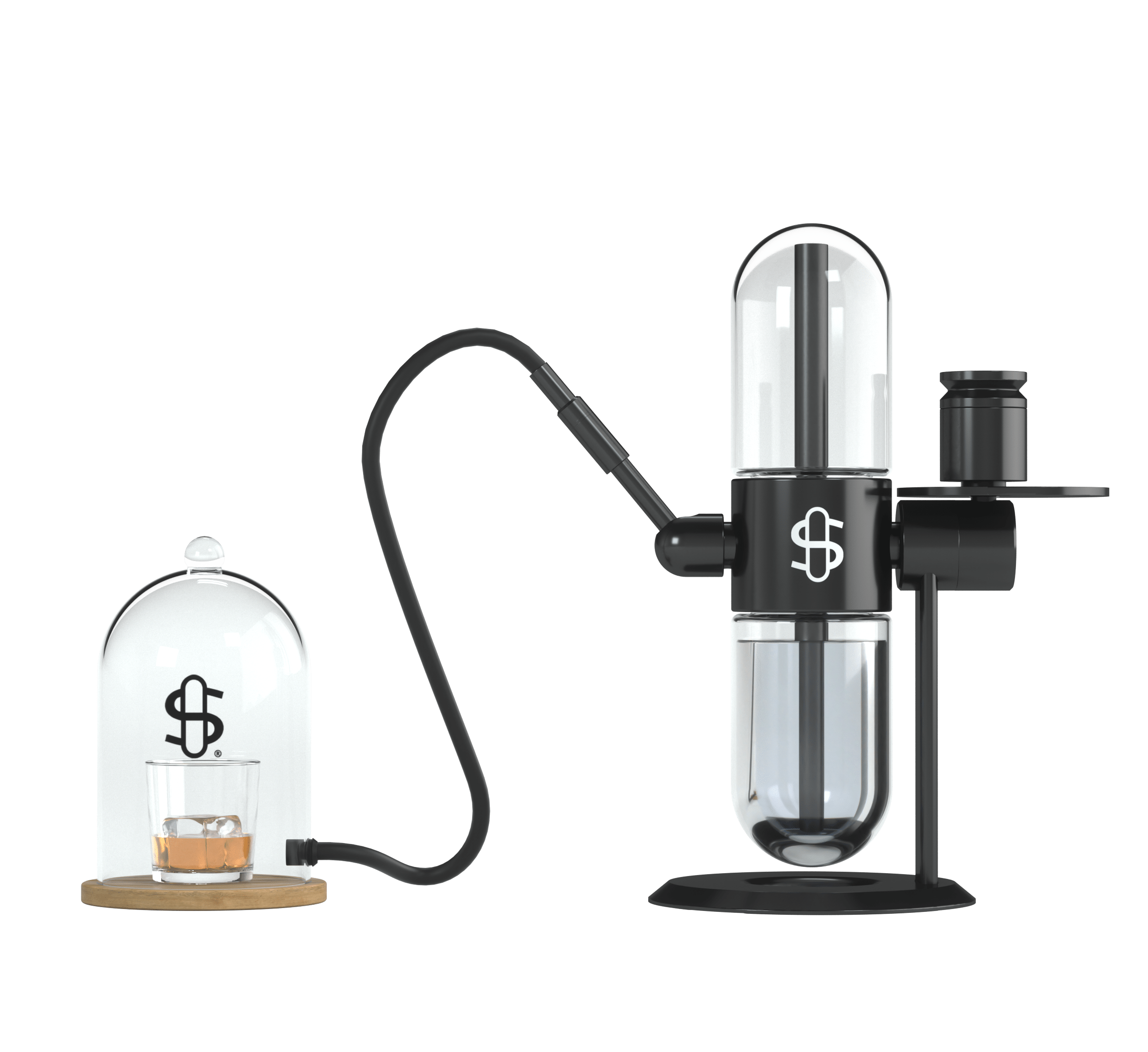 Premium Beverage Smoke Infusion Cloche