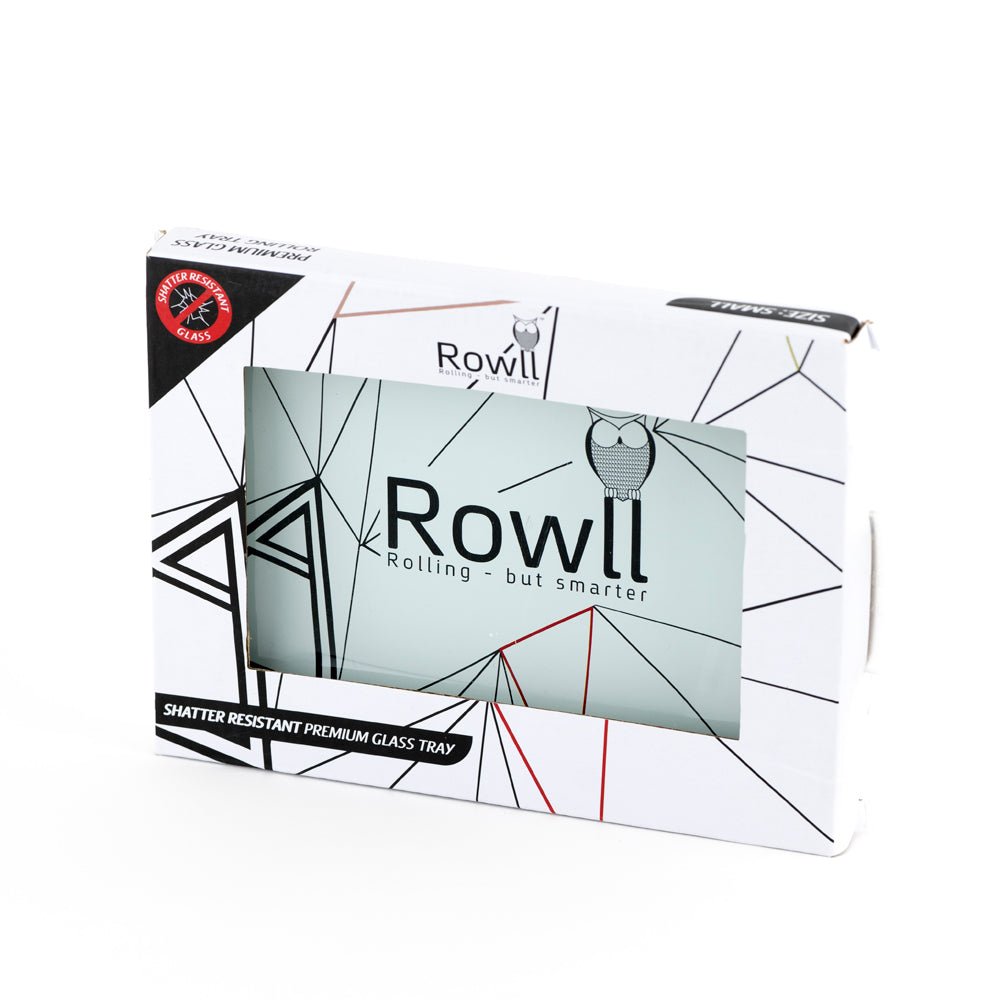 Rowll Shatter Resistant Glass Rolling Tray