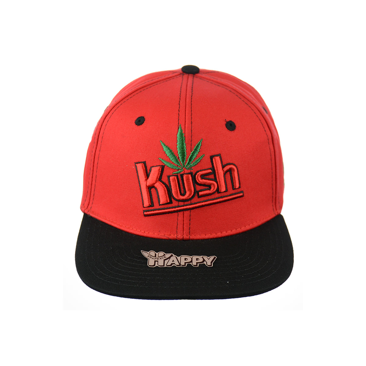 Embroidered Cotton Snapback Hat - Bold Style