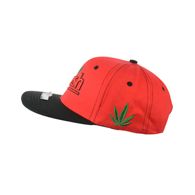 Embroidered Cotton Snapback Hat - Bold Style