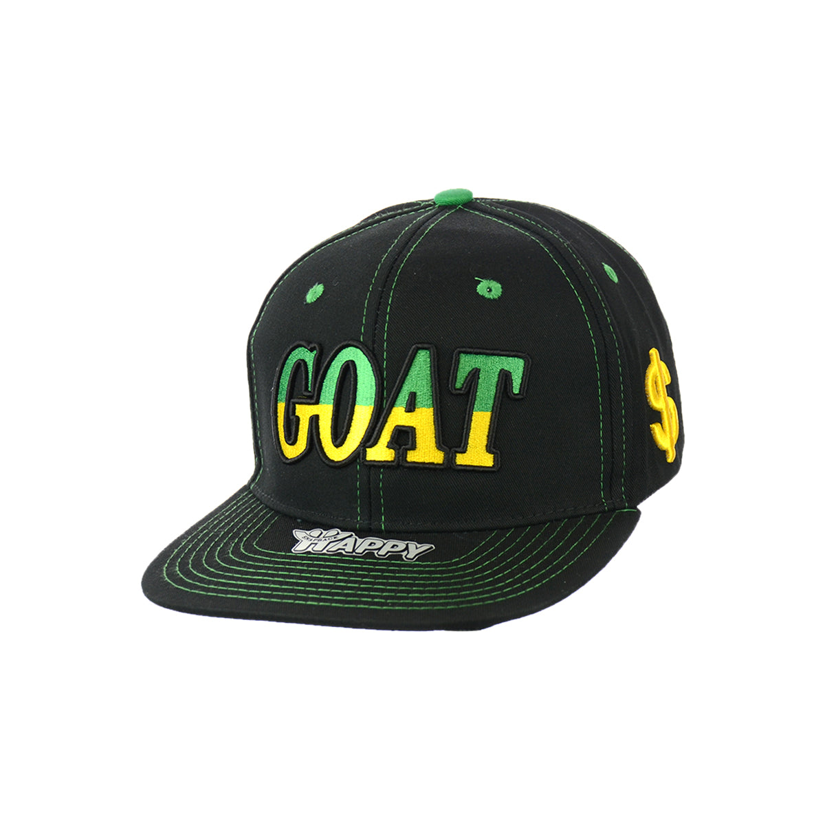 Premium Cotton GOAT Logo Snapback Cap