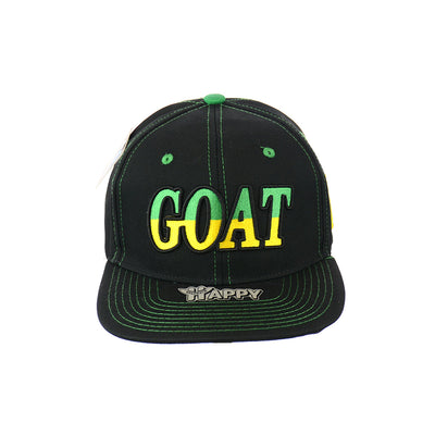 Premium Cotton GOAT Logo Snapback Cap