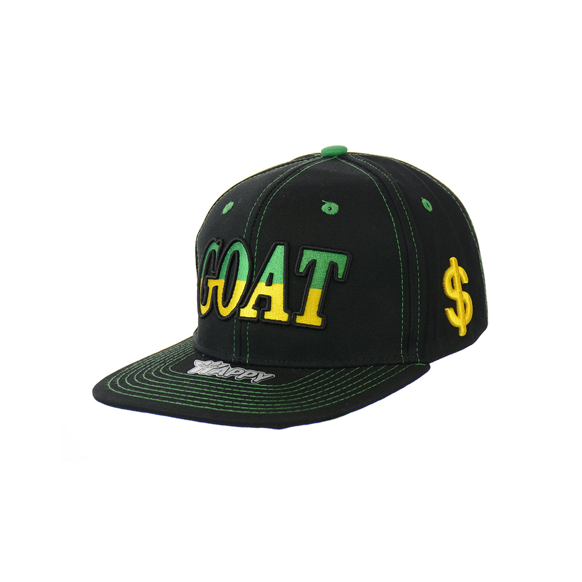 Premium Cotton GOAT Logo Snapback Cap