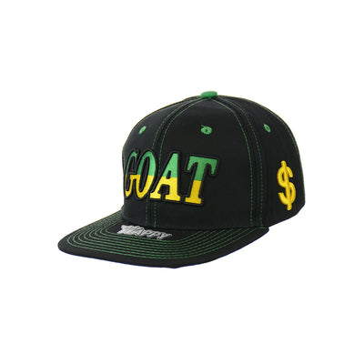 Premium Cotton GOAT Logo Snapback Cap