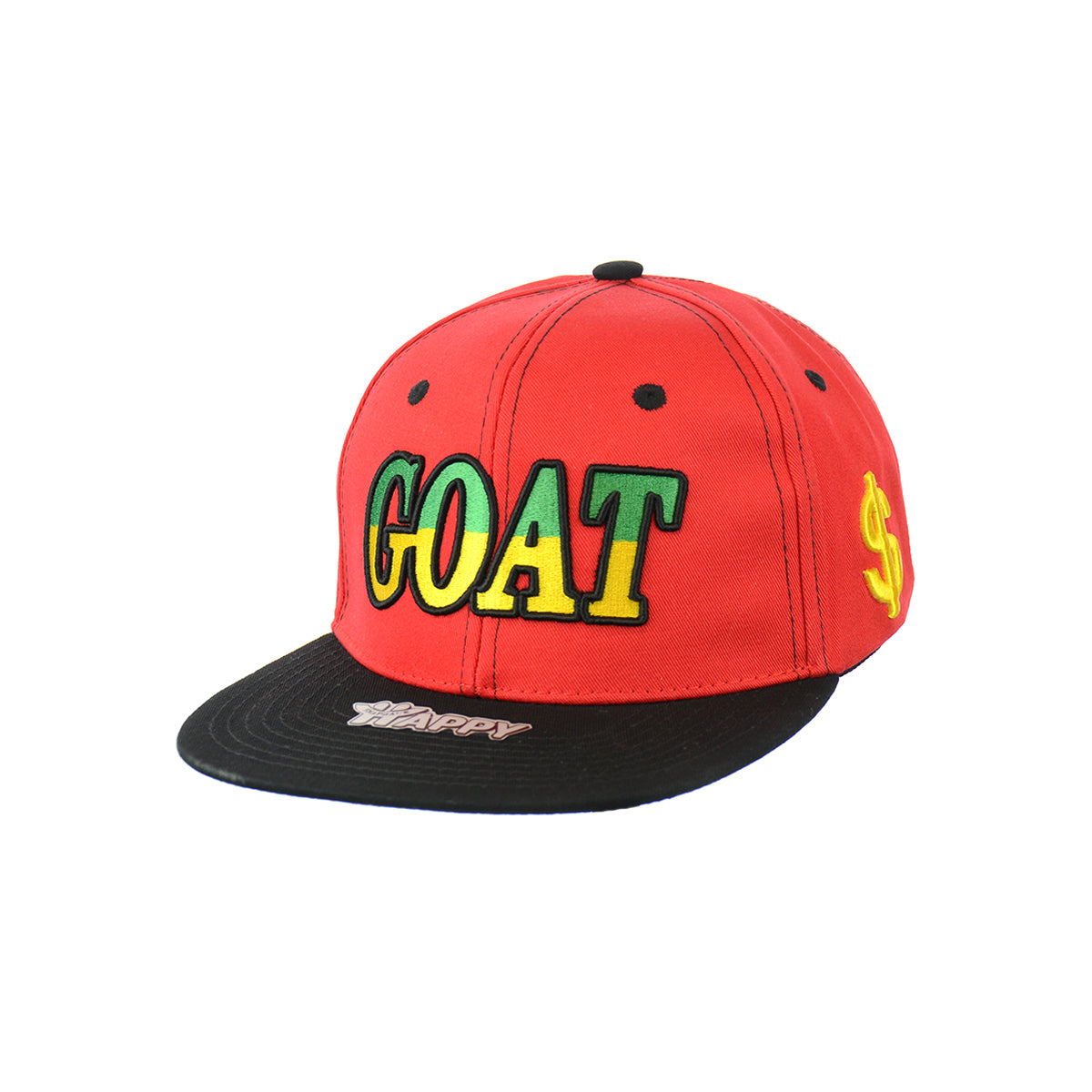 Premium Cotton GOAT Logo Snapback Cap