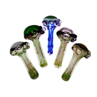 Artisan Gold Fume Zig Zag Hand Pipe