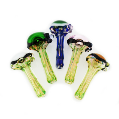 Artisan Gold Fume Zig Zag Hand Pipe