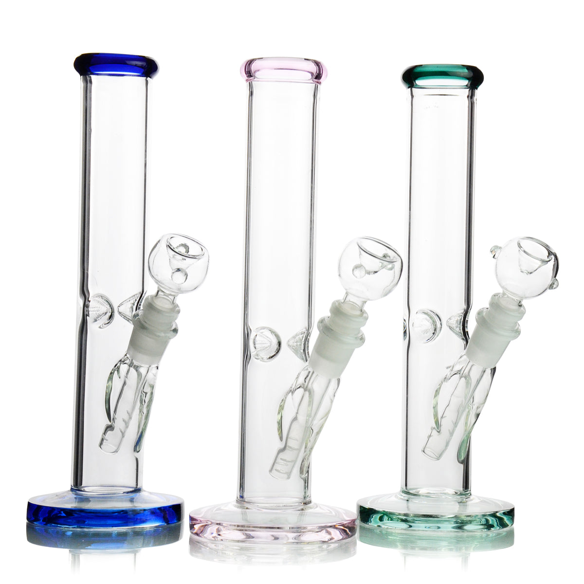 10 Inch Straight Shooter with Colorful Accents and Ice Catcher