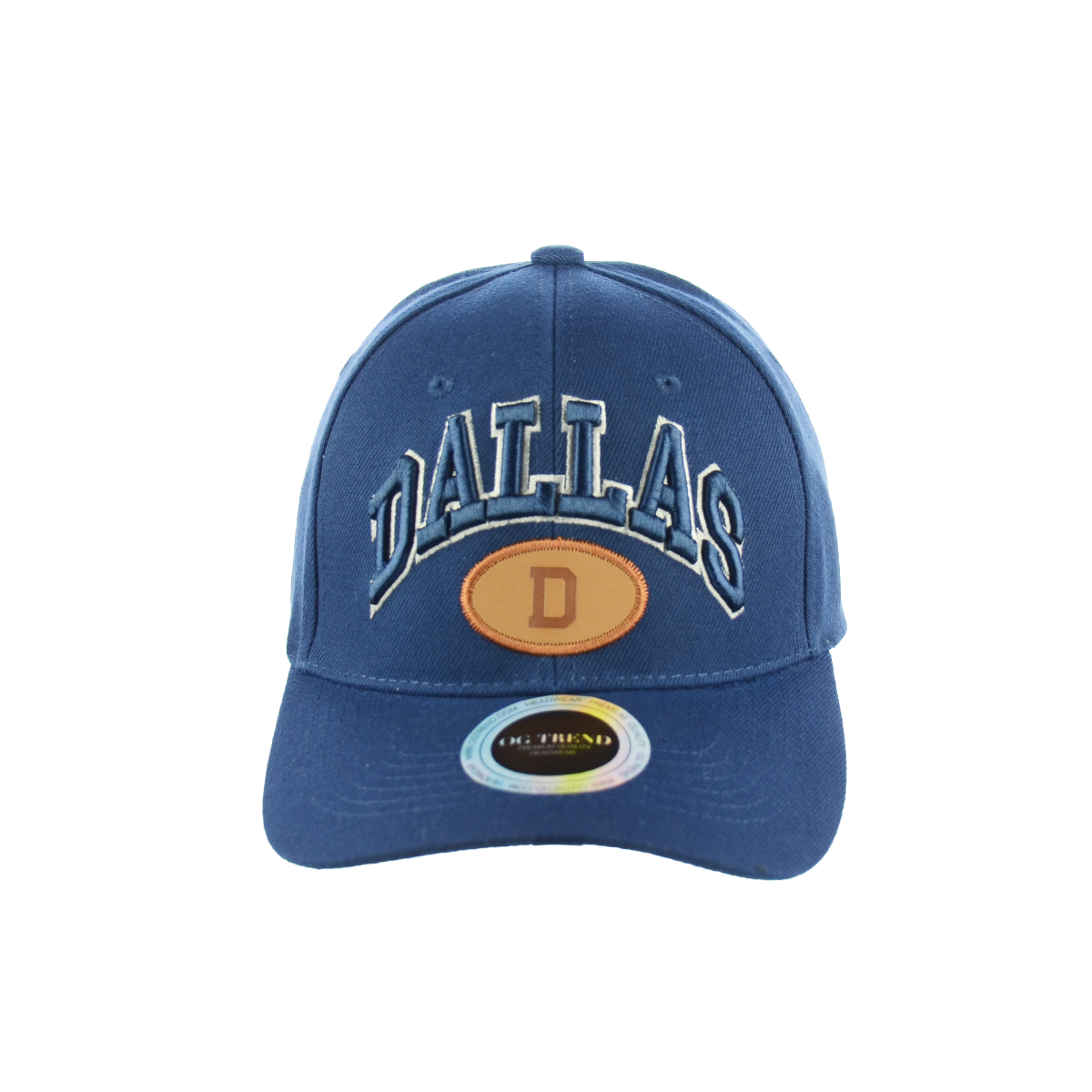Embroidered Dallas Baseball Cap