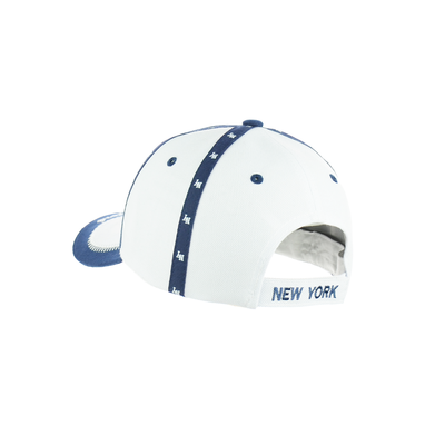 New York Baseball Embroidered Cap with Velcro