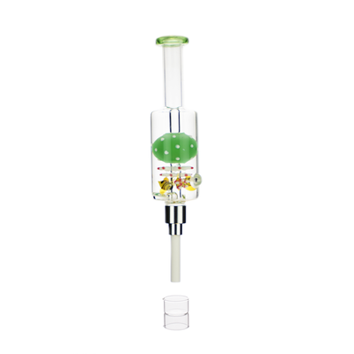 8 Inch Glycerin Nectar Collector with Ceramic Tip