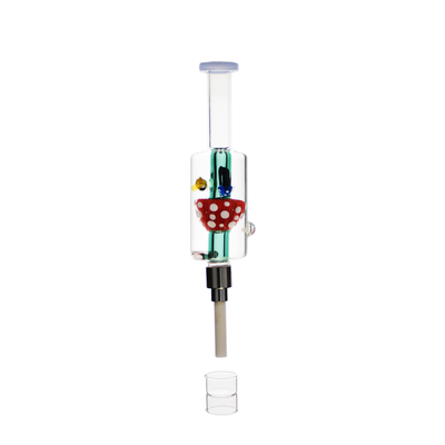 8 Inch Glycerin Nectar Collector with Ceramic Tip