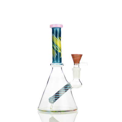 Artisan 8-Inch Beaker Water Pipe with Reversal Design