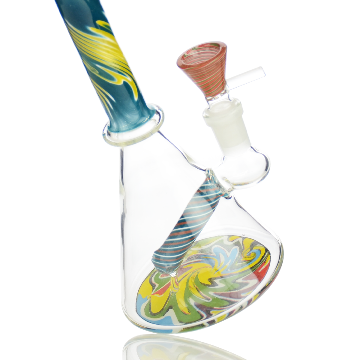 Artisan 8-Inch Beaker Water Pipe with Reversal Design
